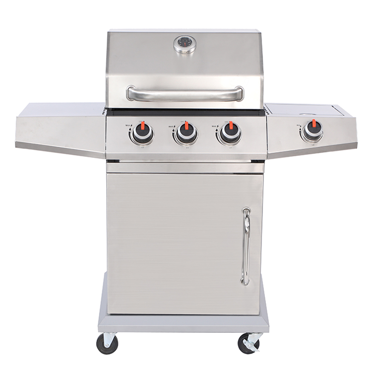 4 Brænder BBQ Propan Gas Grill